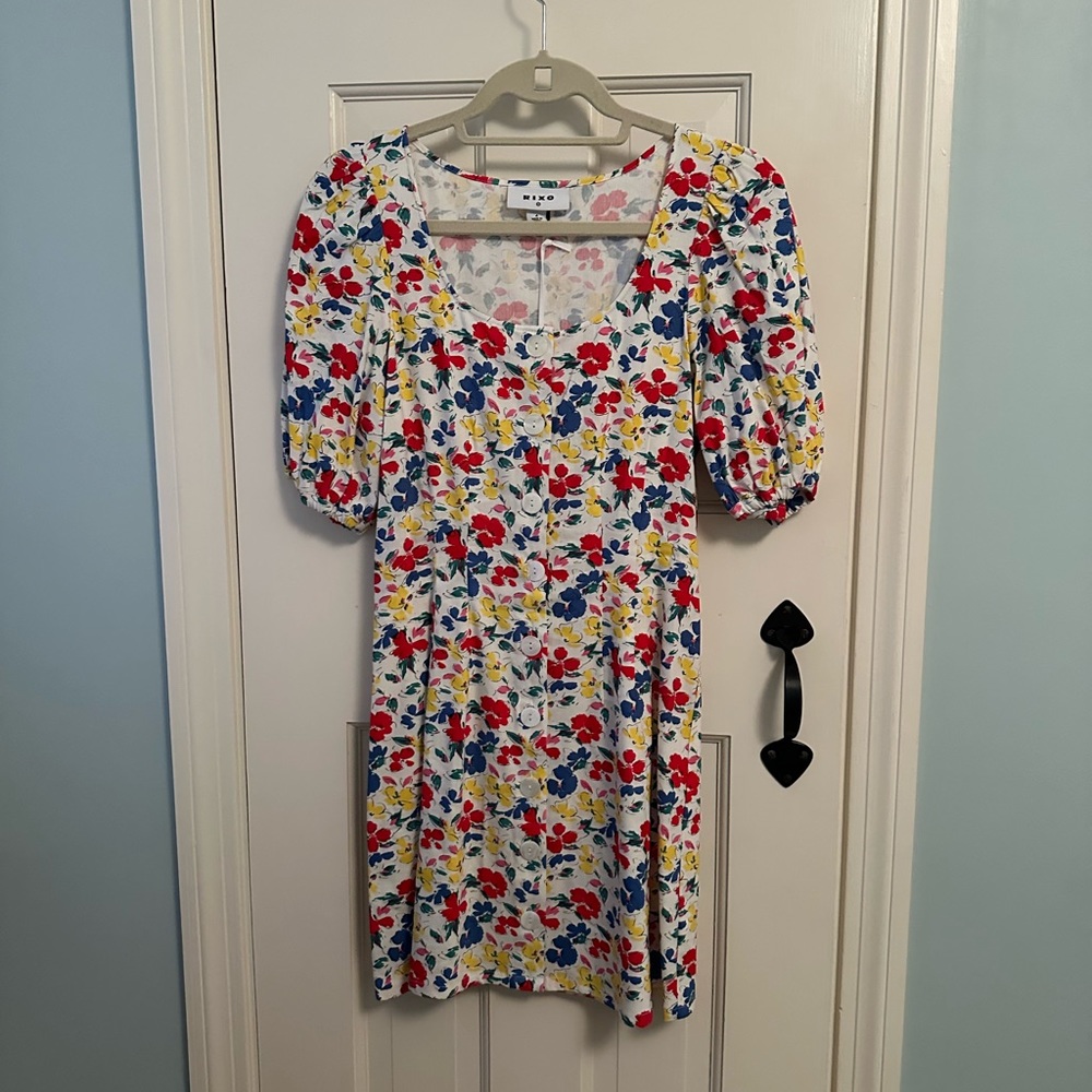 Rixo by Target Mini Floral Dress. Size 4